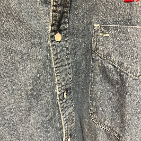 Oversized Denim Texas A&M Aggies button down - Picture 4 of 4